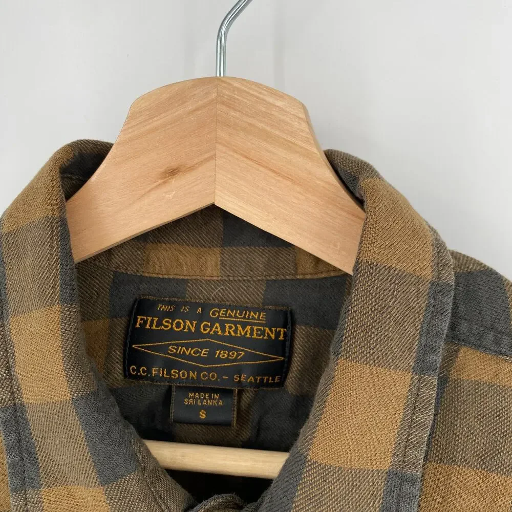 Filson plaid button down flannel - Picture 3 of 7